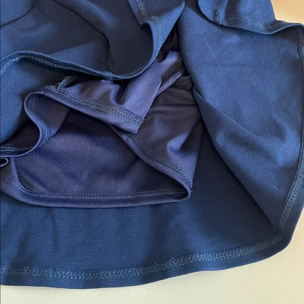 Lulus Believe in Love Strappy Skater Mini Dress Blue Size XS NWT - Picture 5 of 9